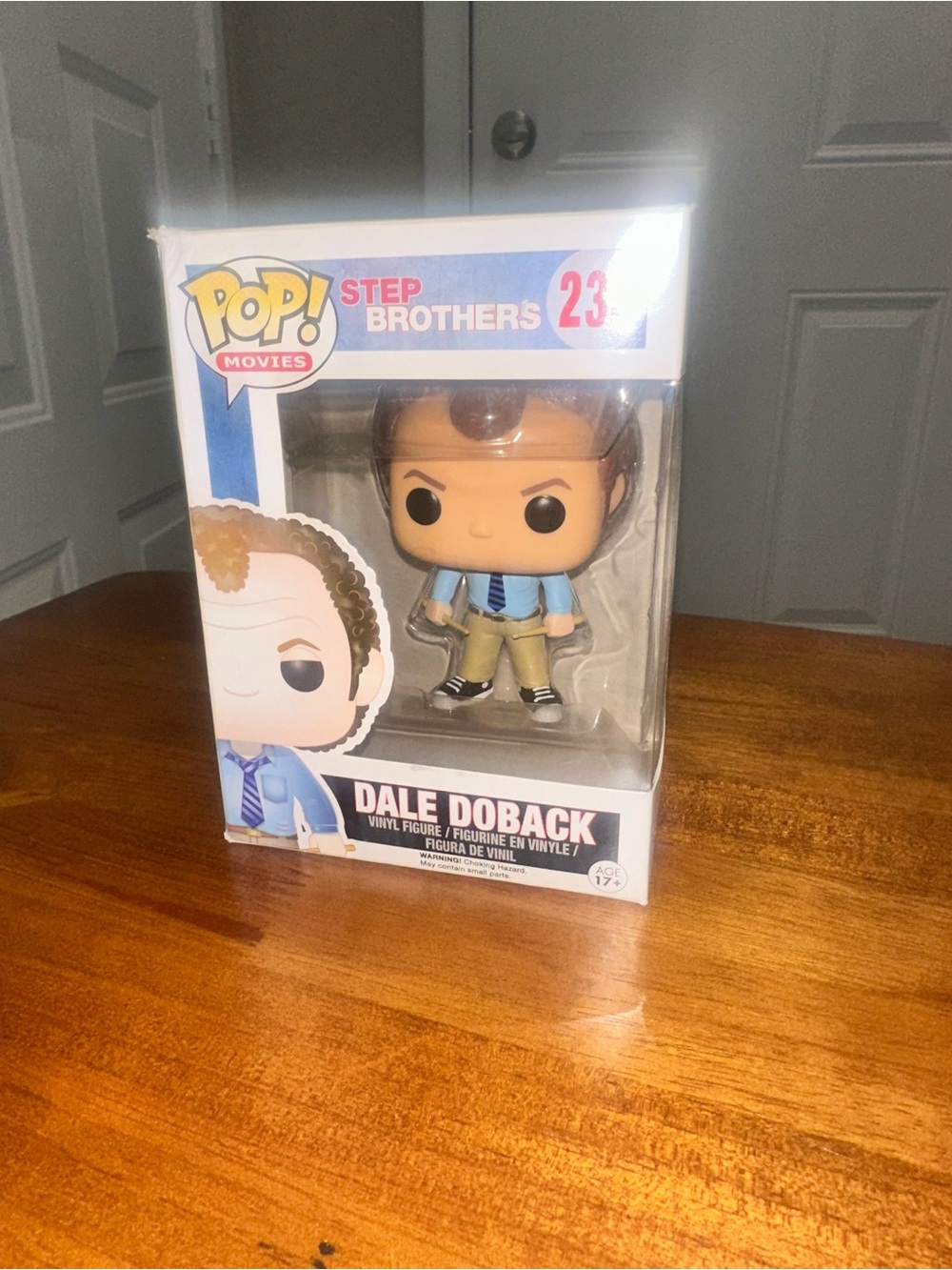 Funko Pop! Step Brothers Dale Doback Vinyl Figure - Blue, Tan, Black